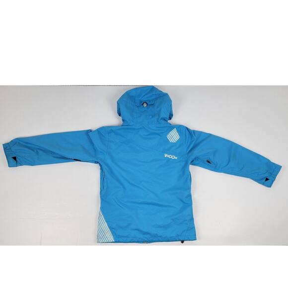 Volcom‎ Womens Medium Thermonite Creston Snowboard Ski Jacket Blue Vented Hooded - Picture 4 of 16